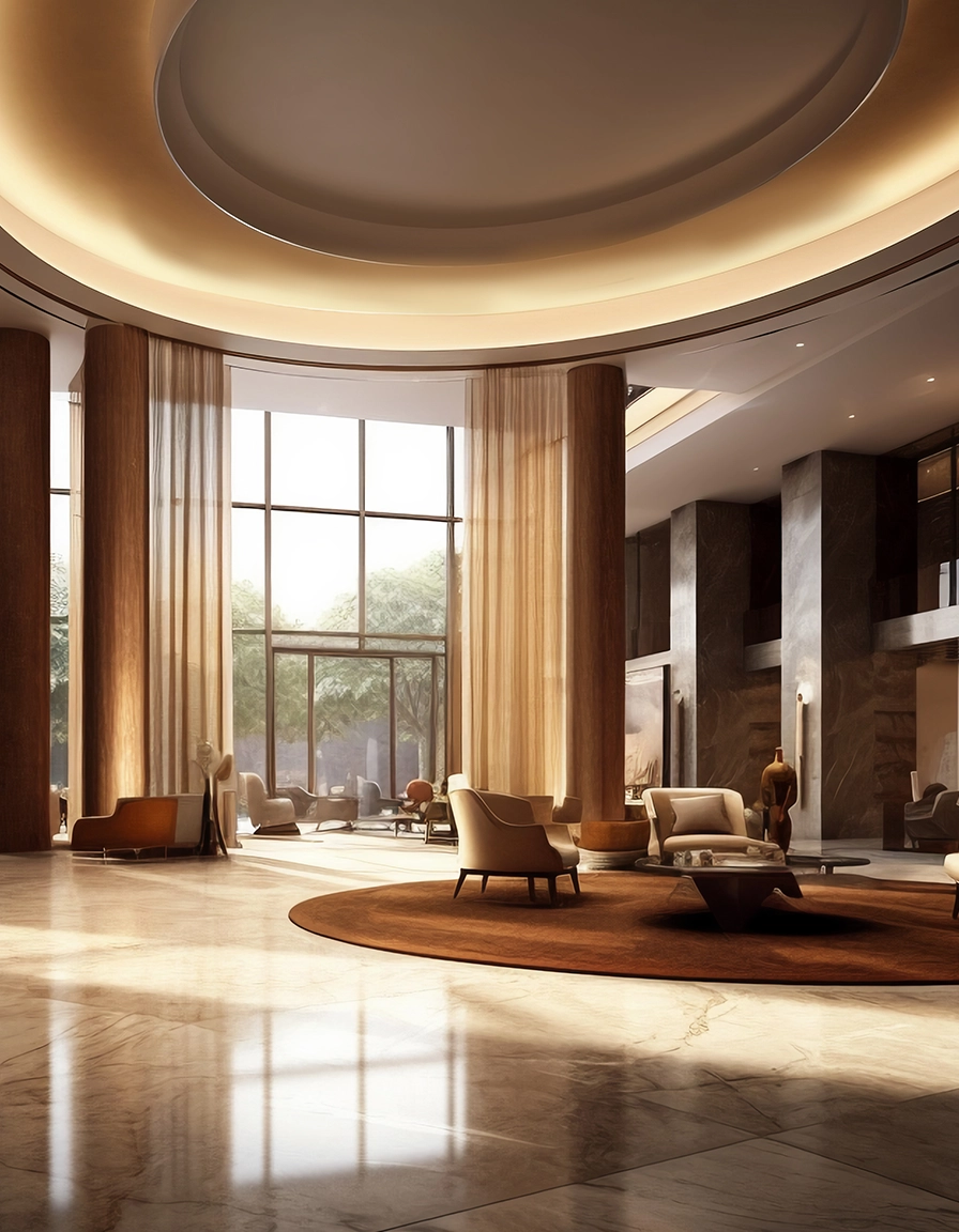 Meffier Golden park plot Grand Entrance Lobby