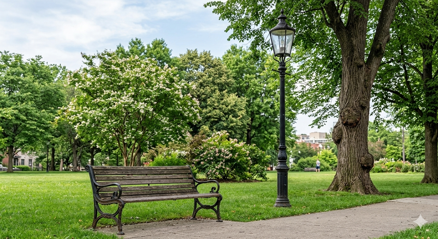 Golden park plot Garden