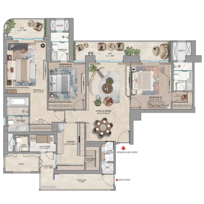 Gated Community of Meffier Golden Park Residential Plots sector 4, sohna, Gurgaon